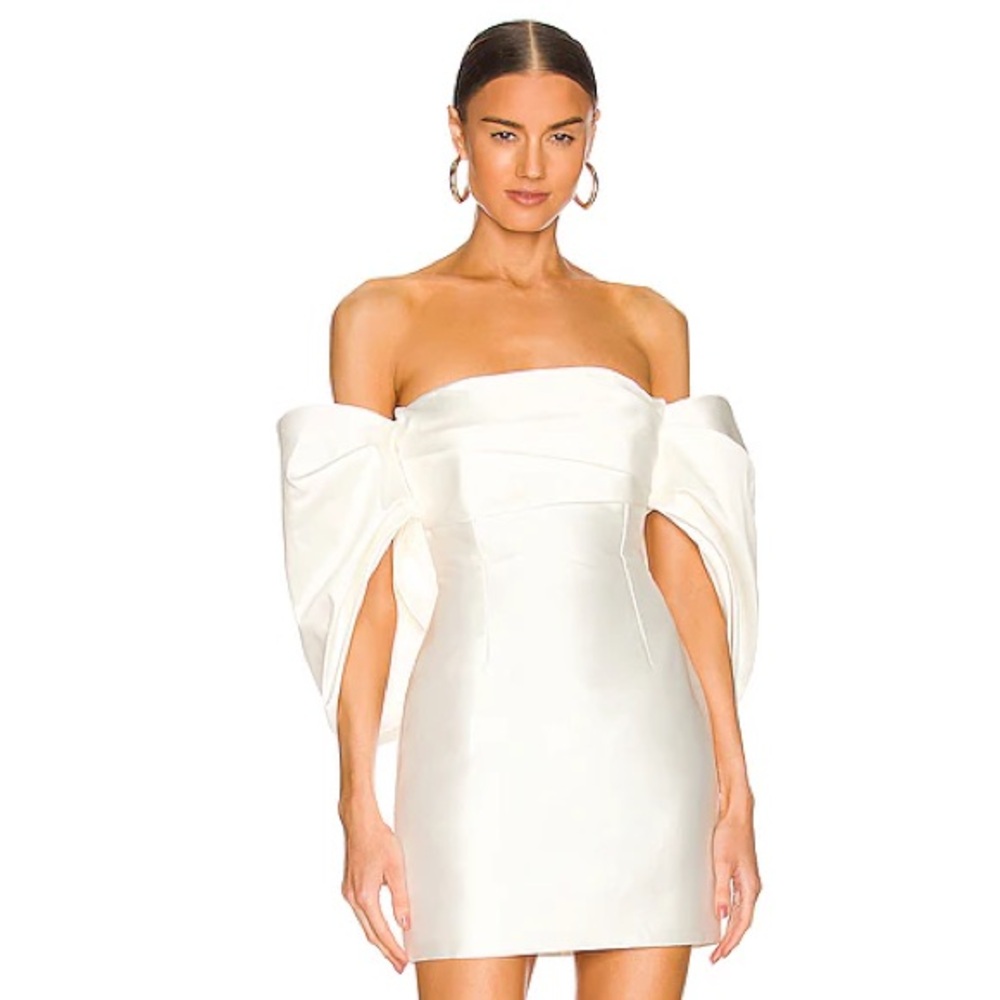 Solace London Elina Modern Bridal Short Wedding Dress